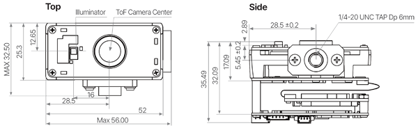 I200D Mechanical Drawing