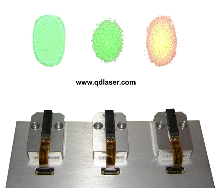 Compact visible laser modules